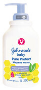 Мыло жидкое Johnson’s Baby Pure Protect 2в1 для рук и тела 300 мл
